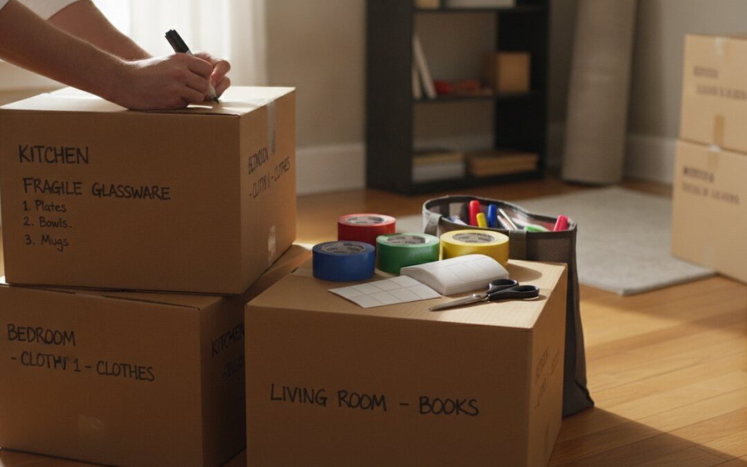 How to Label Moving Boxes Efficiently: A Step-by-Step Guide